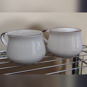 Vintage Ceramic Soup Mugs
